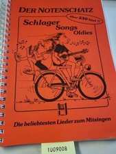 Der Notenschatz - Songs Schlager Oldies Bd. 1 Hildner, Gerhard: