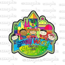 Disney Its A Small World chc Premade Scrapbook Page Paper Piece die cuts