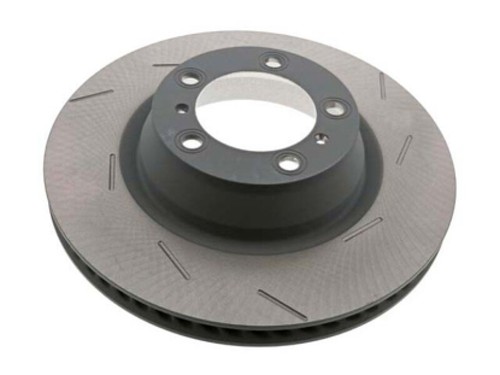 SHW Left Front Slot Rotor (298615301B) Fits 11-16 Panamera 4 3.6L w/o Ceramics - Picture 8 of 10