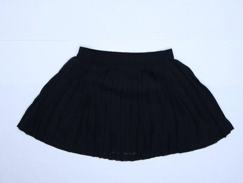 Forever 21 Solid Black Pleated Stretch Waist Line… - image 3