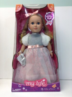 my life winter princess doll blonde