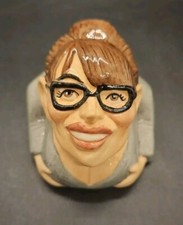 Kevin Francis face pot Sarah Palin trinket box 2010