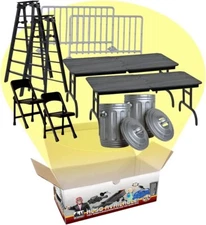 Wrestling Figure Gear Accessory Set 2 For WWE & AEW Wrestling Action Figures