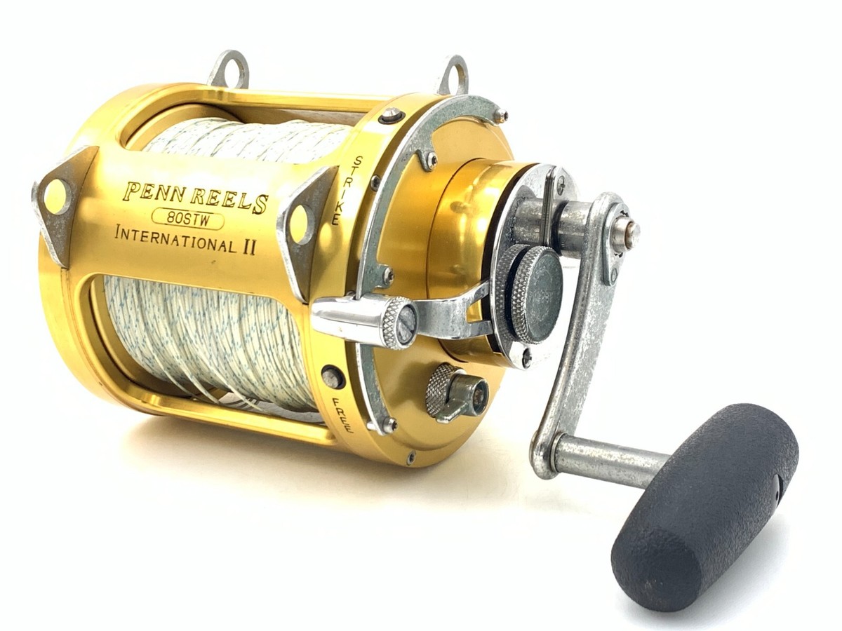 Moulinet Penn International II 50T - Levier De Frein, Pêche Gros Gibier, Traîne Mer (Occasion)