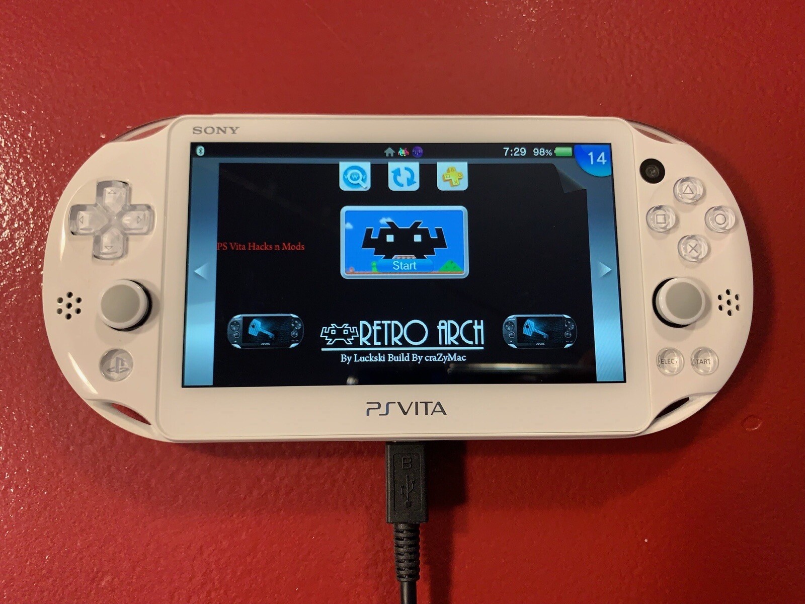 PS Vita 2000 With 256 SD Card Loaded With Games Modded eBay