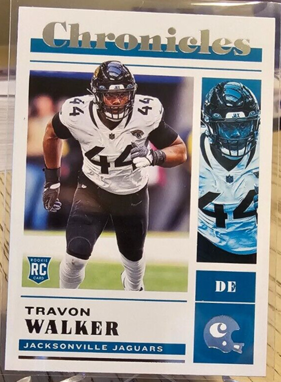 2022 Panini Chronicles Travon Walker RC #49 Jacksonville Jaguars
