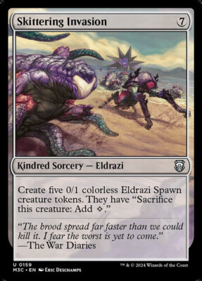 NM Skittering Invasion, MGT, Modern Horizons 3, Magic the Gathering, 159