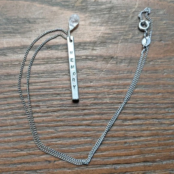 Sterling Silver & Quartz Rectangular Bar Inspirat… - image 12