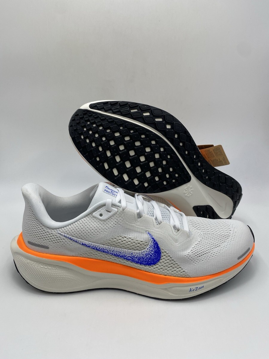 みず様使用 新品 NIKE W AIR ZOOM PEGASUS 41 25cm Nike W Air Zoom Pegasus 41 FP White Orange Blue (HF7362 900