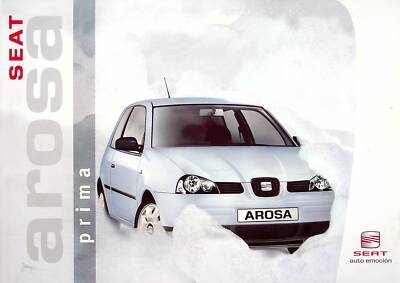260623) Seat Arosa - Prima plus - Prospekt 09/2003