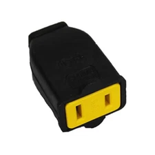 Fits For Fit All Vacuum Female 2-Wire Black Plug # SA155