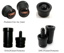 3 Sets Pool Cue Billiard Stick Joint Protectors 5/16x18, Radial, Uniloc Caps