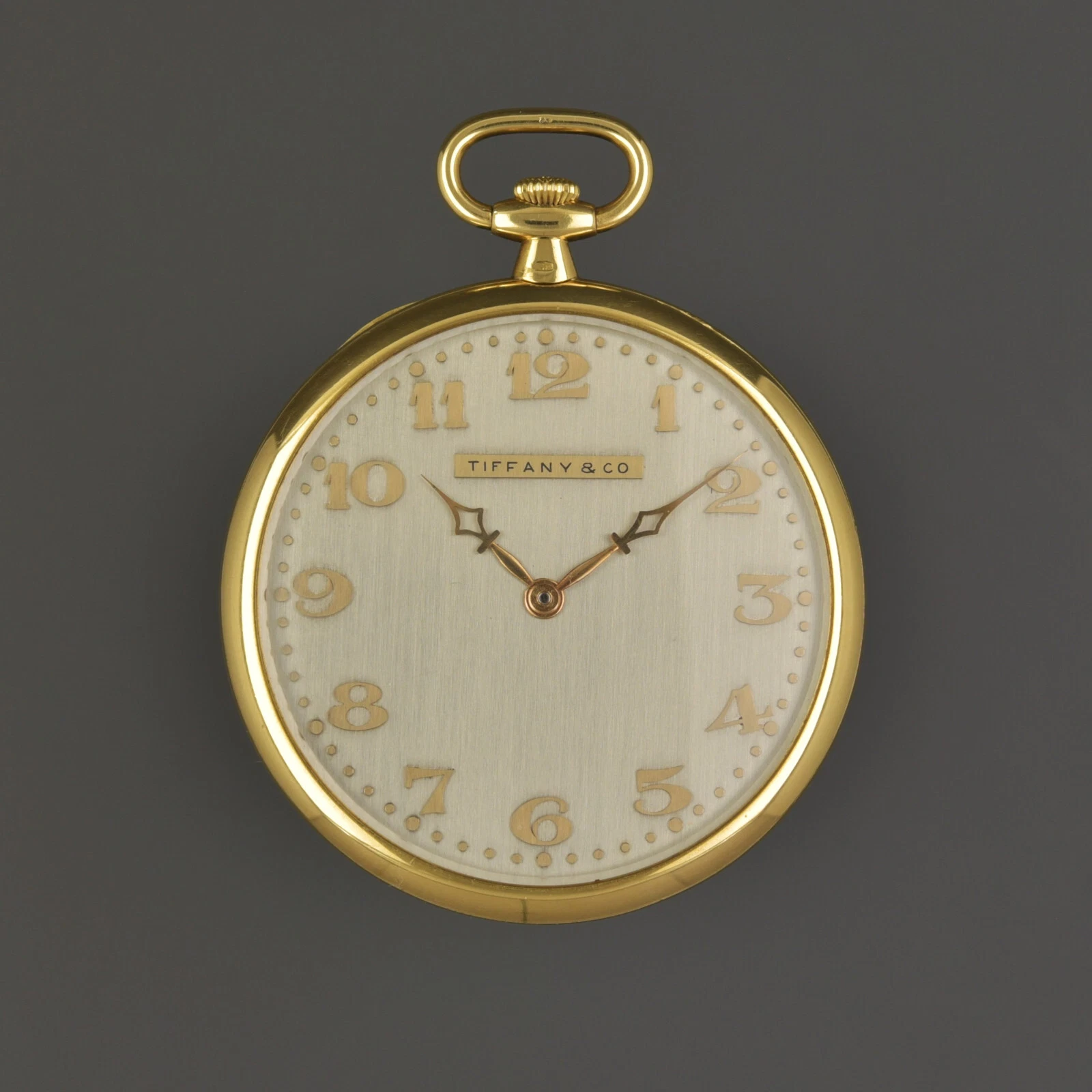 Audemars Piguet — Tiffany & Co by Audemars Piguet Pocket Watch 1920s Antique Gold 41mm Handwound
