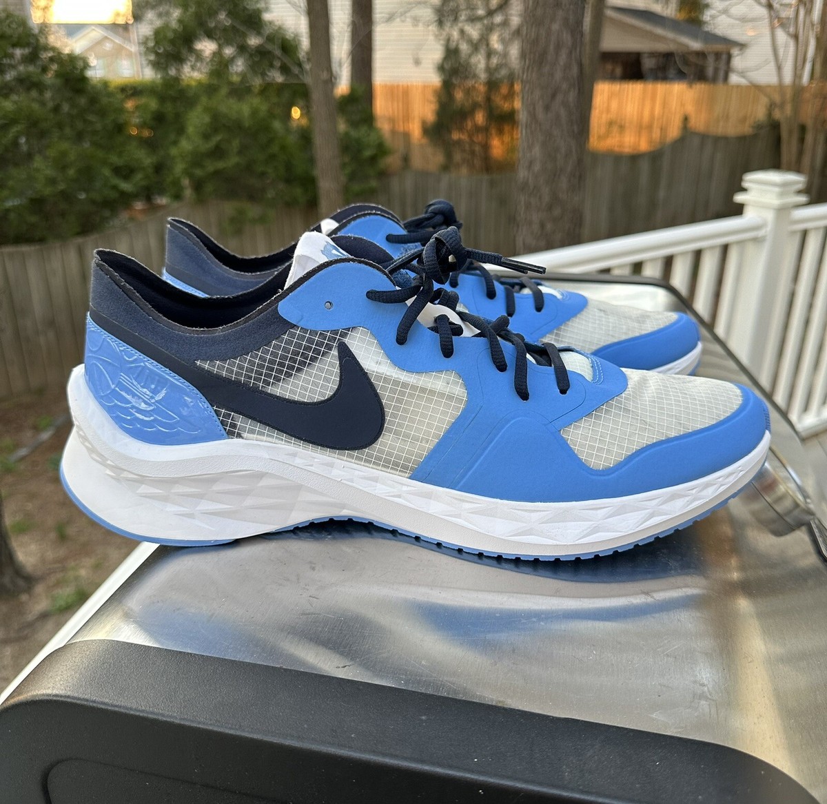 🔥RARE Air Jordan Zoom 85 Runner UNC North Carolina Tar Heels PE
