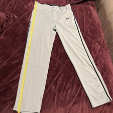 NIKE Youth Vapor Select Baseball Pant gray size l youth