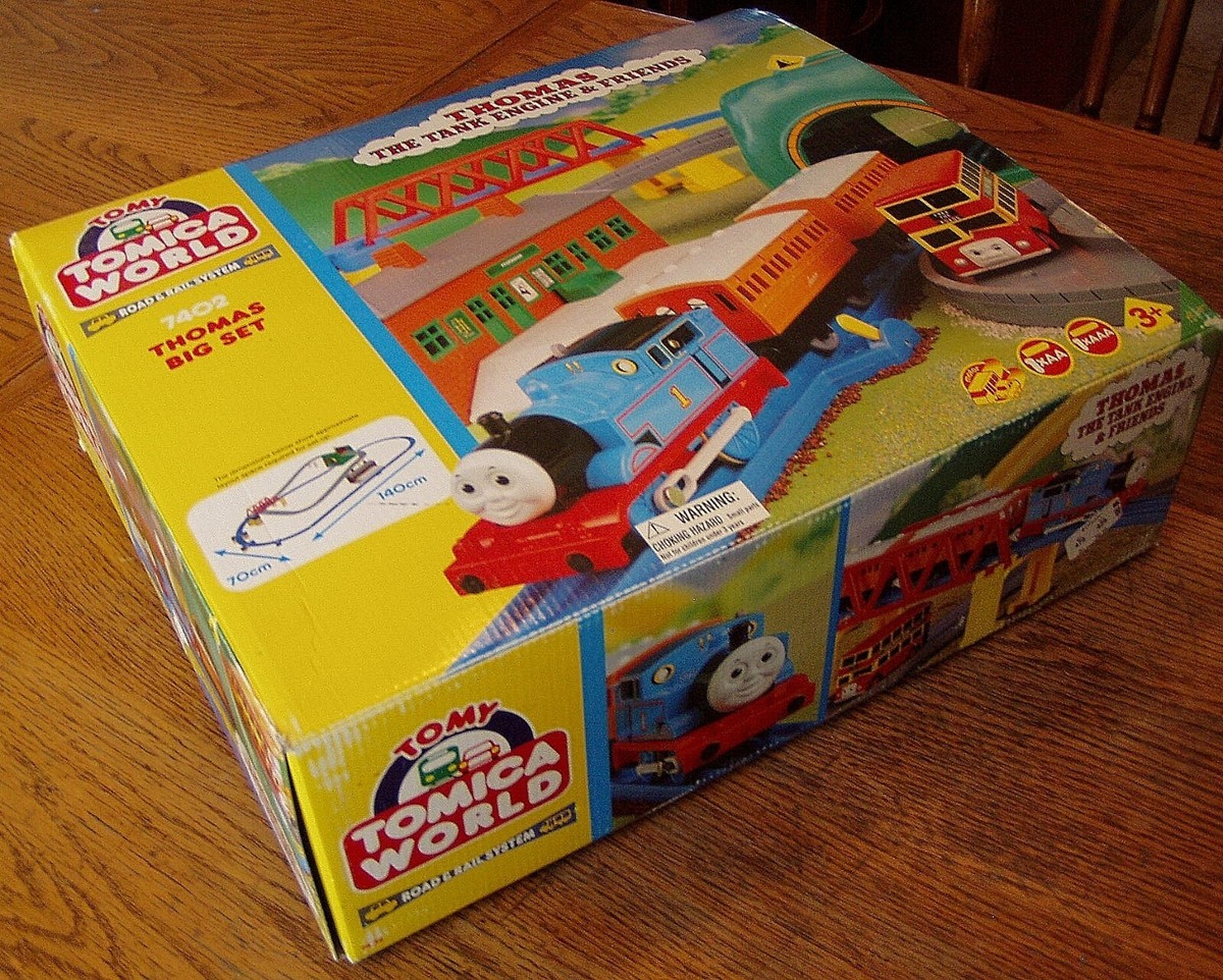 Thomas The Tank Engine 7402 BIG SET Road & Rail System +19 Wood