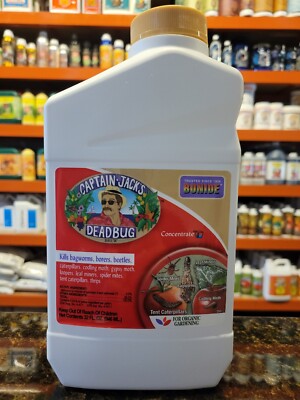 Captain Jack's Deadbug Brew 32 Fl Oz Concentrate Bonide Spinosad Organic Garden