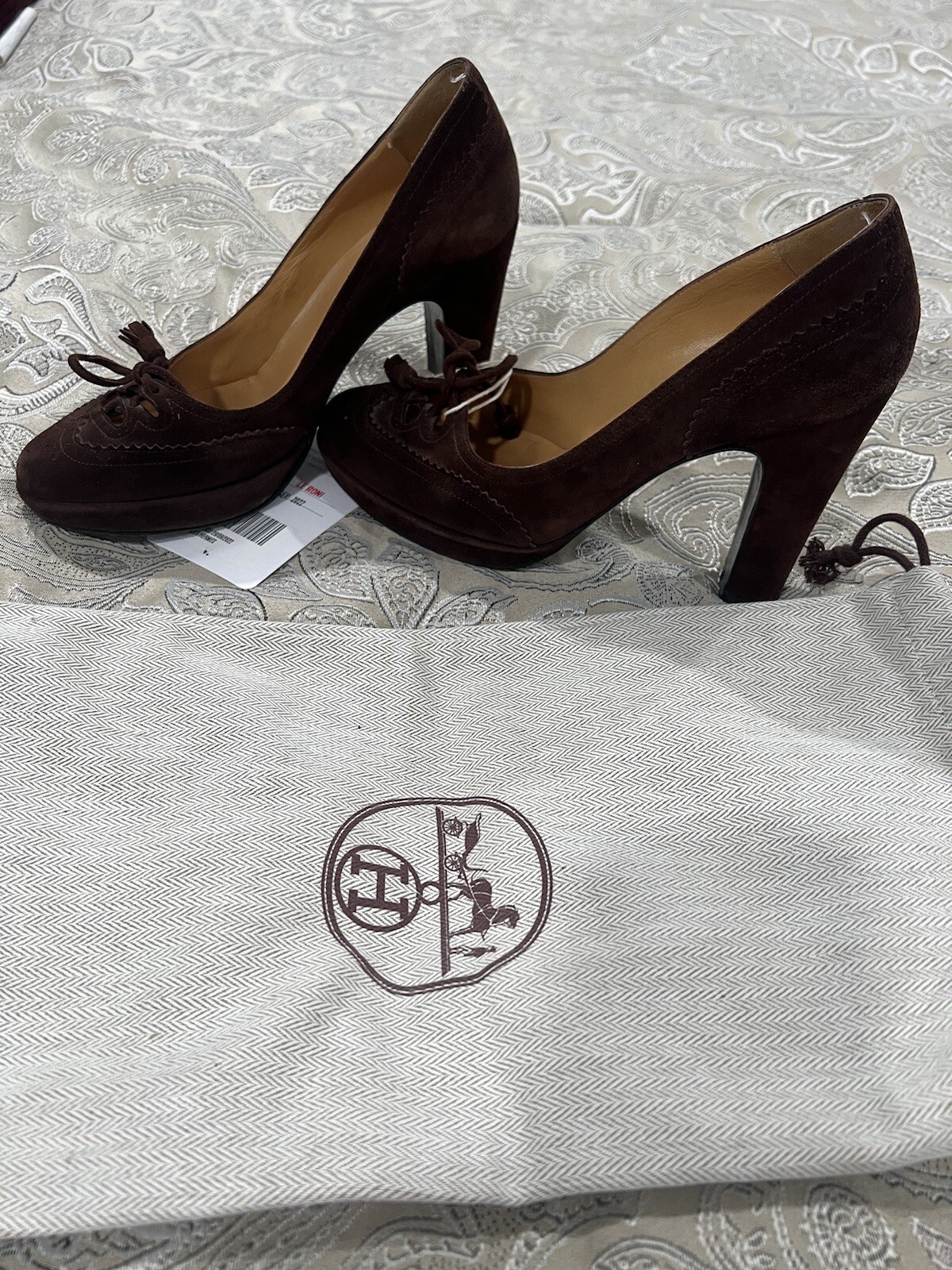 hermes heels - image 1