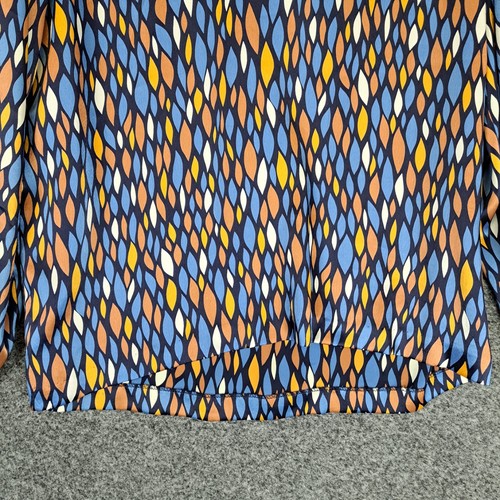 Sportscraft Womens Blouse Top Size 12 Colourful Satin - Picture 3 of 10
