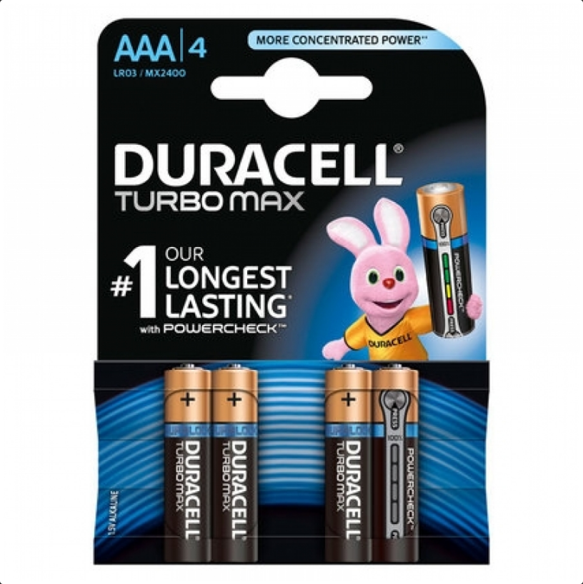 8 Duracell Turbo Max Longest Lasting Power Check Alkaline Battery Batteries a Ebay