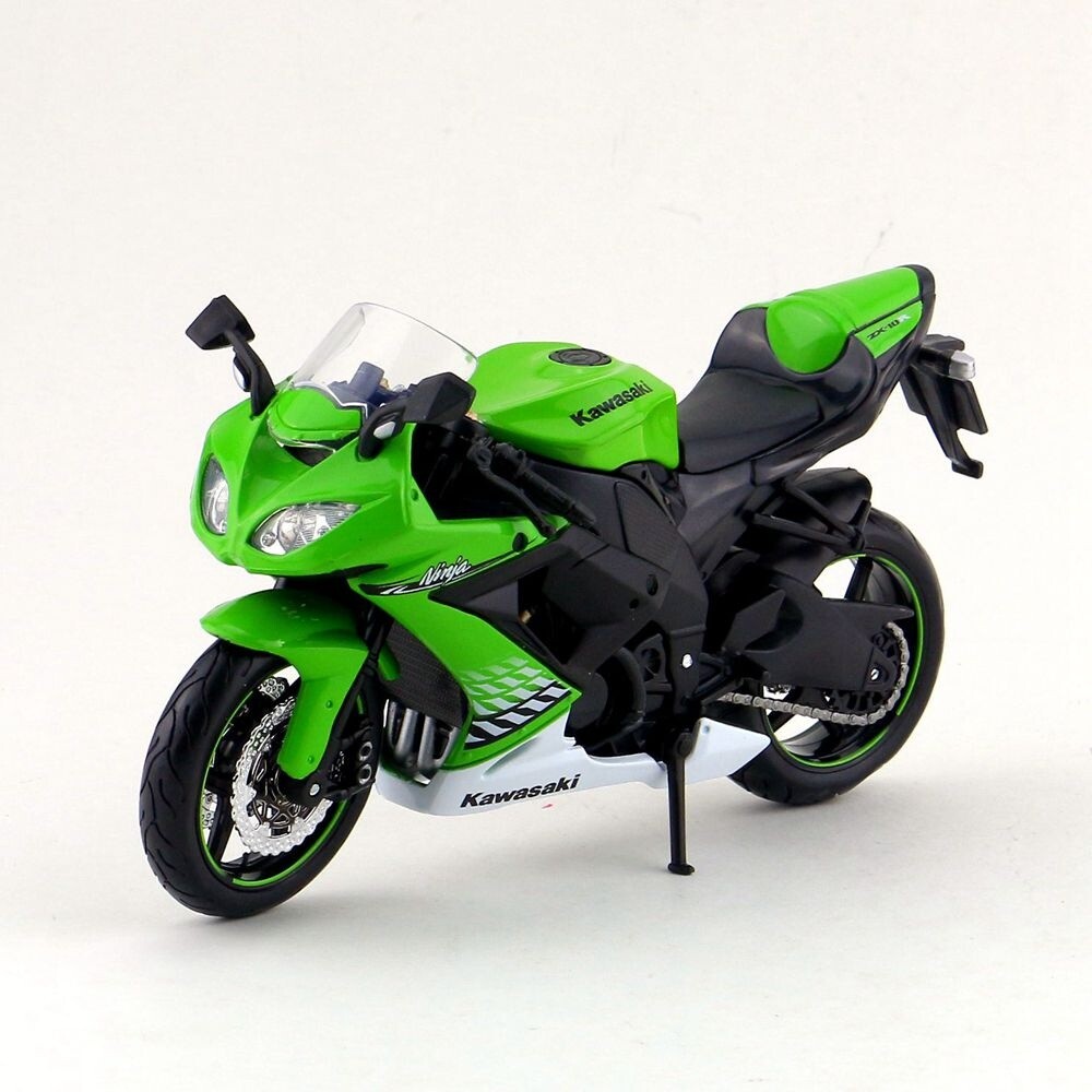 オートバイ・バイク Maisto Kawasaki Ninja ZX-10R & Hayabusa Maisto Kawasaki Ninja Zx-10R Zx 10 R Zx10 10R Green 1/12