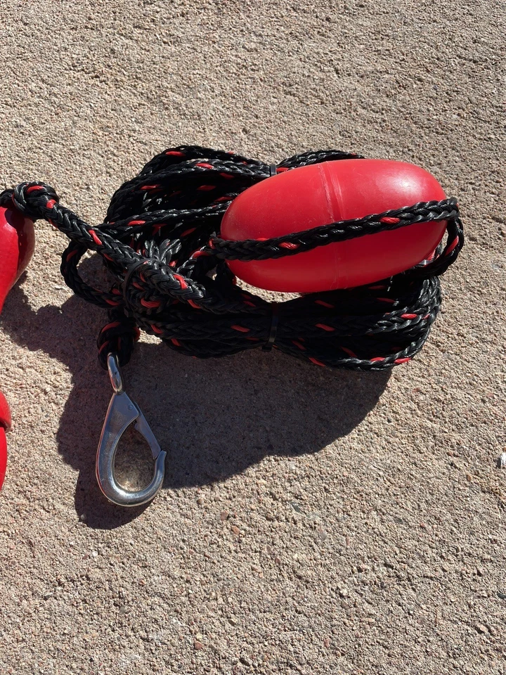 Bola de boya de anclaje de barco de 3,5 lb cuerda de nailon de 25 pies anclaje de barco pequeño. Kayak canoa bote Foto 4 de 4