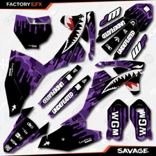 Purple camo Savage Camo Racing Graphics Kit fits KTM 18-24 Sx85 Sx 85 Decal