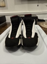 Air Jordan 14 Retro 2014 Black Toe - Size 11.5