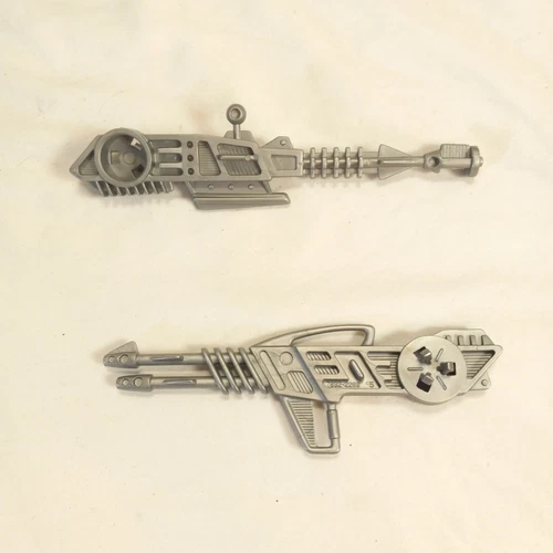 Vintage MOTU side GUNS part weapon Land Shark vehicle double barrel Right & Left