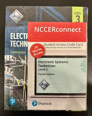 Electronic Systems Technician Level 3, 4th Ed w/ NCCERconnect Access *NEW*