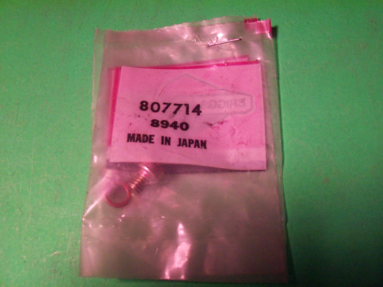 BRIGGS & STRATTON NOS CARBURETOR PLUG 807714 FITS SOME 290700-356400 ...