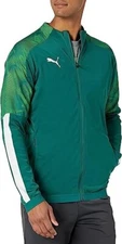 NWT$65 Puma Cup Training Full Zip Jacket Men's Track Jacket Green 656011 size M