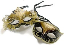 Couple Masquerade Laser cut eye mask Cosplay Mardi Gras Dance Birthday Party