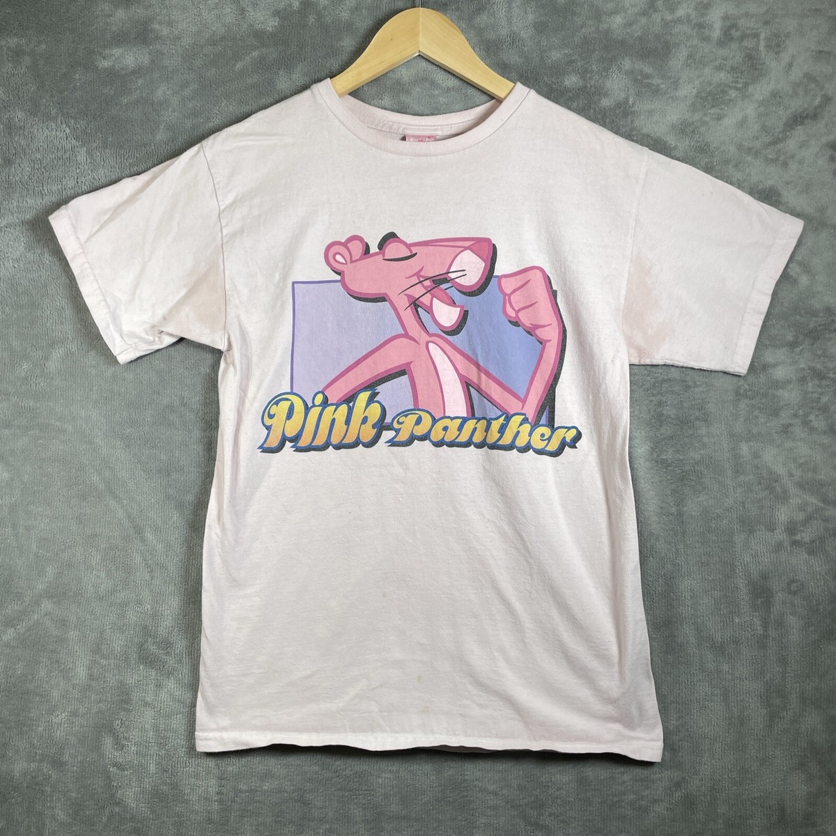 VTG 2001 Pink Panther T-Shirt Women's Small Pink RARE Original Y2K