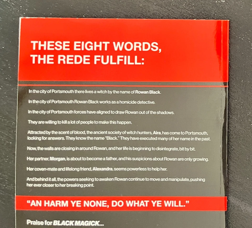 Black Magick Comic Book Volume 2 Awakening II Rucka Trade Paperback TPB Novel - image 3 of 4