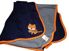 NWT Gymboree LITTLE ROAR TIGER Jersey Knit Receiving Baby Crib Blanket Lovey