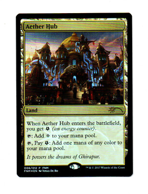 MTG - Aether Hub - FNM Foil Promo - Mint