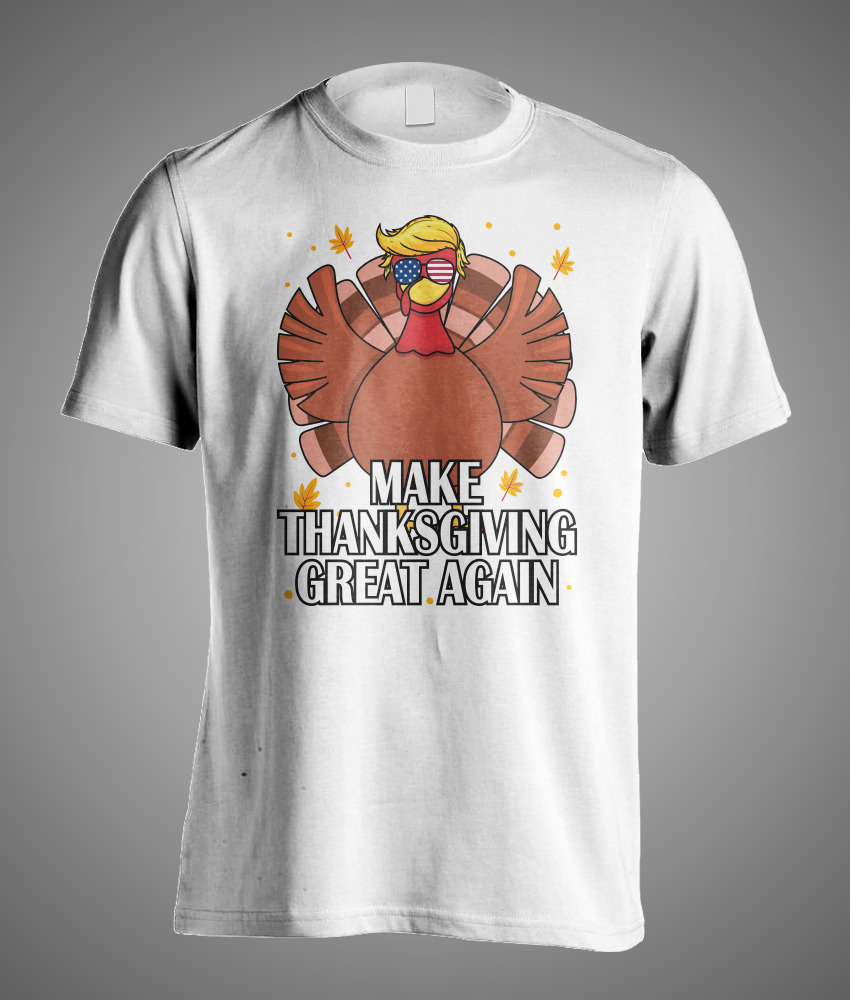 Make Thanksgiving Great Agains Trump Holiday Turkey 2024 Tee Photographic  Print for Sale by creatordesigns1