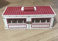 Melissa  Doug Take-Along Wooden Show Horse Stable Only No Horses Or Accessories