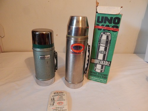 VIntage UNO VAC Stanley thermous Lot of 2 Aladdin Unbreakable lot of 2 - 第 2/2 張圖片