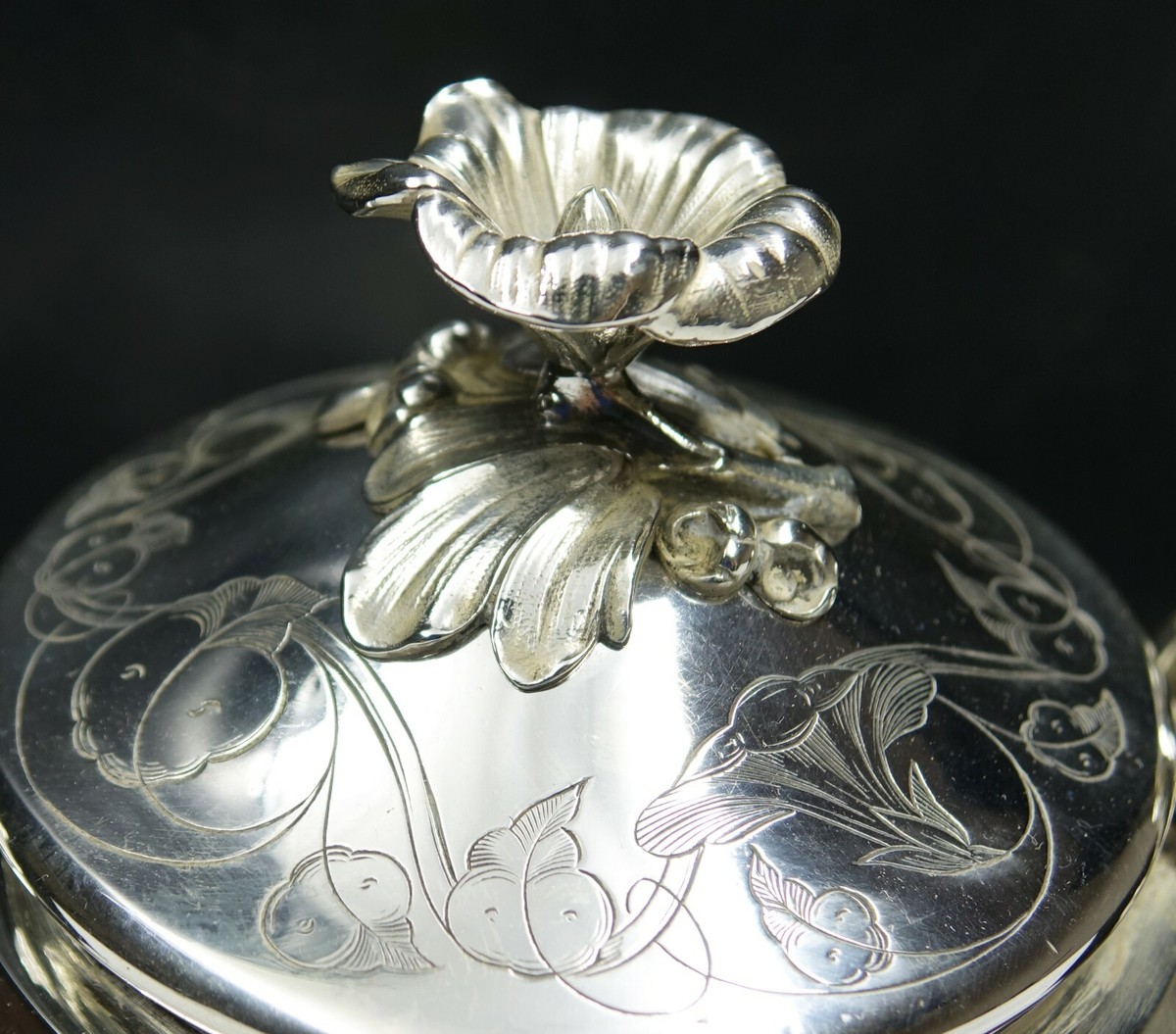 French Christofle Silver Plate Napoleonic Tea & Coffee Set TWO