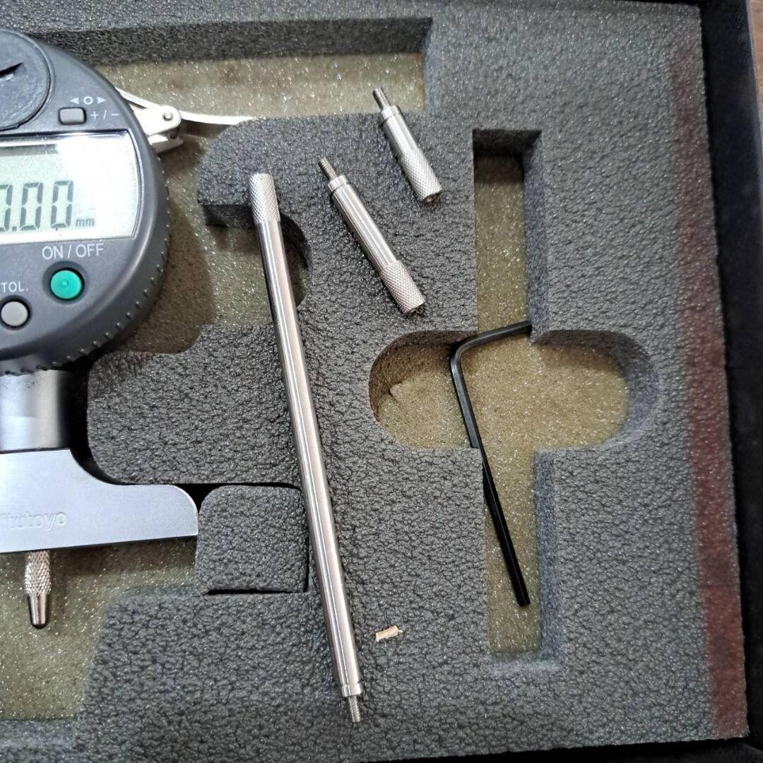 Mitutoyo 547211 Digimatic Type Depth Gauge Absolute digital LCD 0