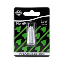 JEM Medium Leaf Piping Nozzle, Decorating Tip, no. 69