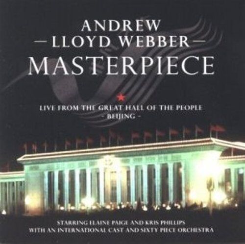 ANDREW LLOYD WEBBER MASTERPIECE (Audio CD + Bonus DVD) NEW + ORIGINAL PACKAGING - Picture 1 of 1