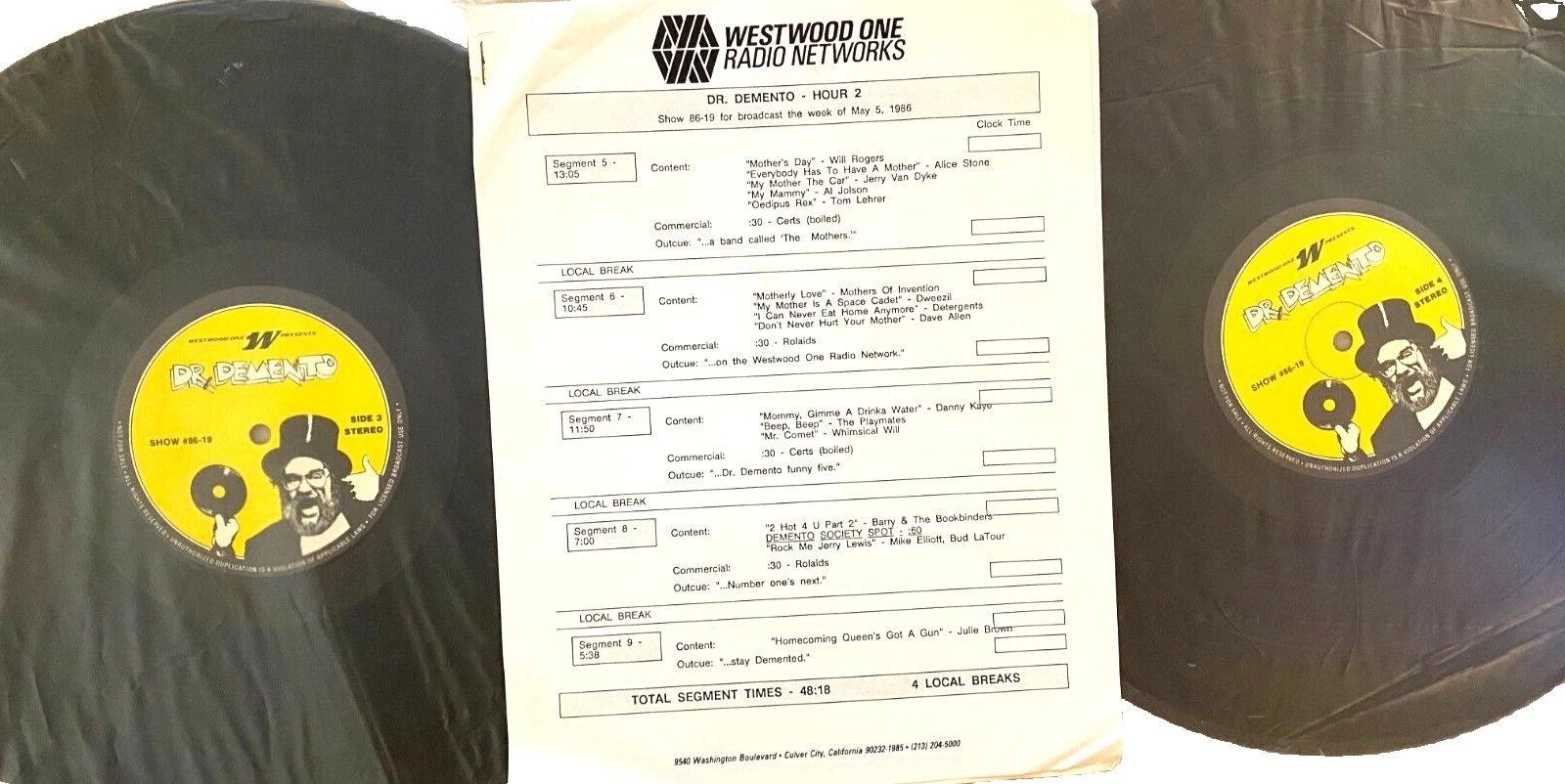 Comedy Satire Live Vinyl Records