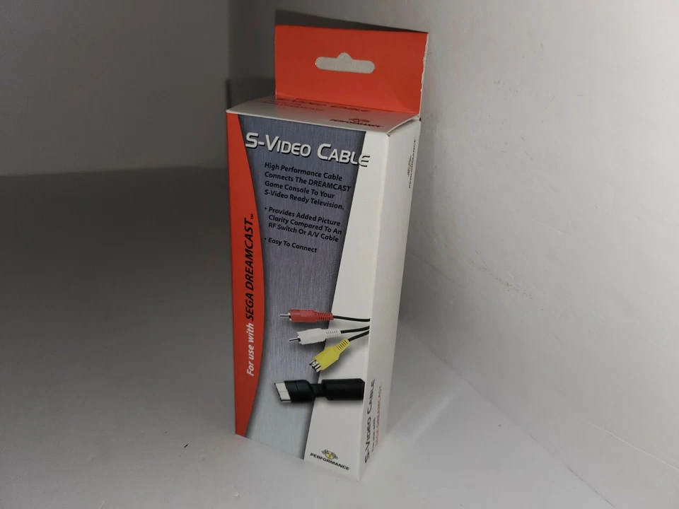 24 NEW in box Performance S Video Cable Adapter Cord for Sega Dreamcast  S-Video - Image 2 of 4