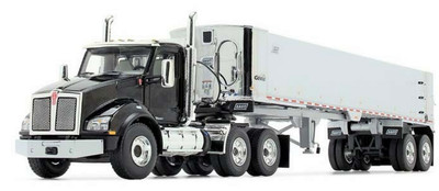 FIRST GEAR 50-3452 KENWORTH T880 w/ Chrome EAST GENESIS END DUMP 1:50 ''NEW'' 