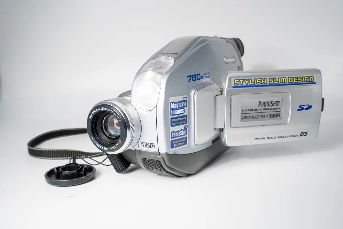 Preços baixos em Filmadoras Panasonic VHS-C | eBay