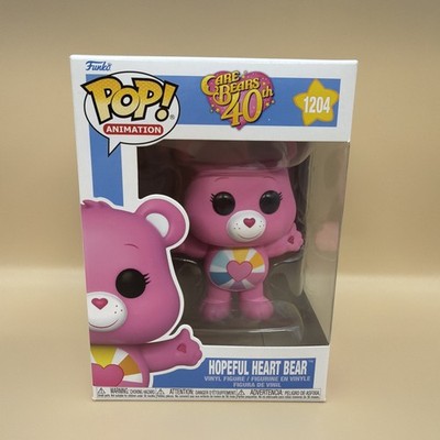 Funko Pop! Animation: Care Bears 40th - Hopeful Heart Bear #1204 w/Protector