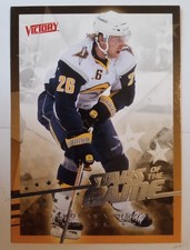 08 09 Victory THOMAS VANEK Stars of the Game Hockey card #SG 8 Buffalo Sabres